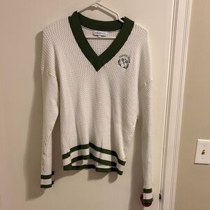 We Wore What Varsity Tennis Sweater